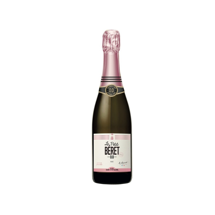 NonAlcoholic Sparkling Rosé LE PETIT BERET Find all the French