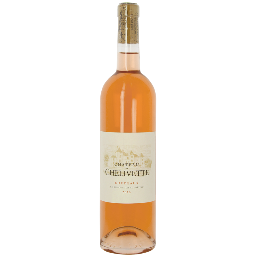 Bordeaux Rosé CHATEAU DE CHELIVETTE Find all the French wines and