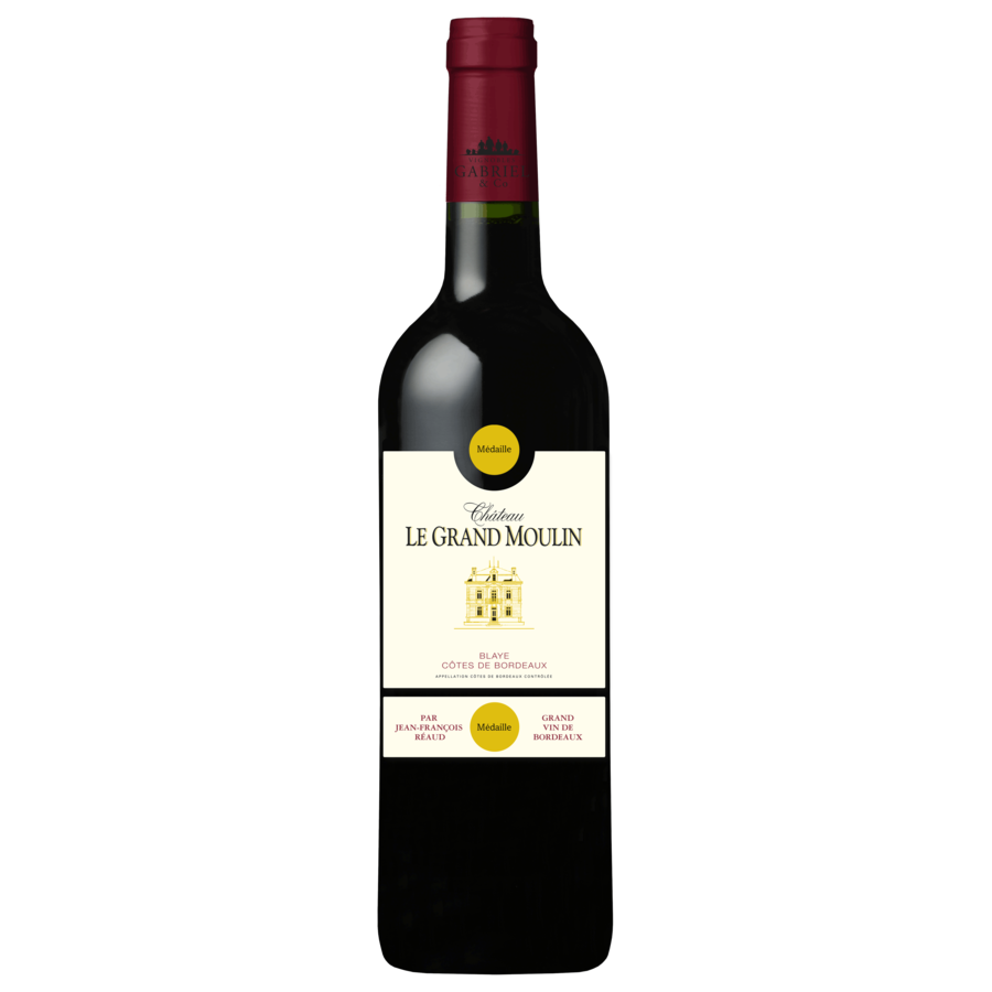 Château Le Grand Moulin Blaye Côtes De Bordeaux 2019 Château Le Grand Moulin 2020 (Jean-François Réaud) - VIGNOBLES GABRIEL & CO  - Find all the French wines and spirits available online from Taste France
