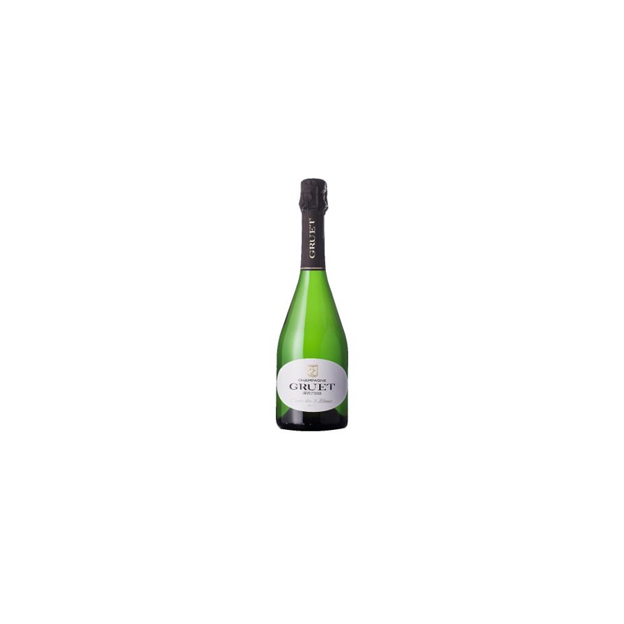 BRUT CUVEE DES 3 BLANCS / GRUET CHAMPAGNE GRUET Find all the French