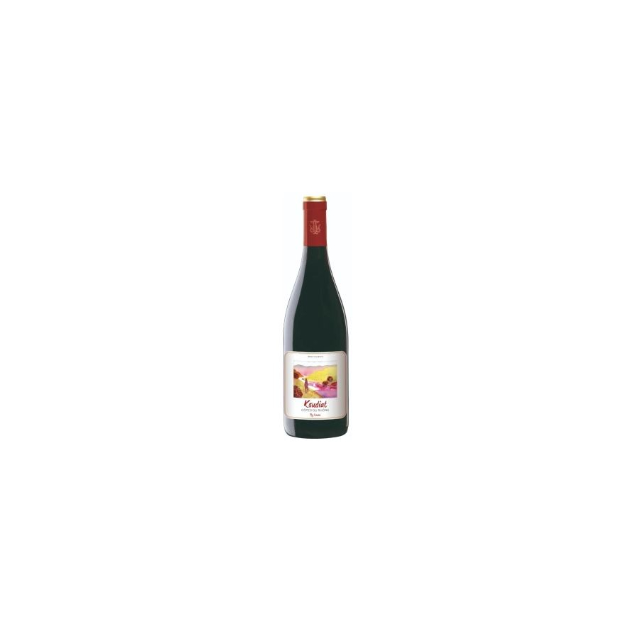 AOC COTES DU RHONE KOUDIAT RED WINE 2020 LAVAU Find all the French